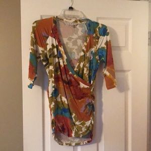 Cabi wrap shirt